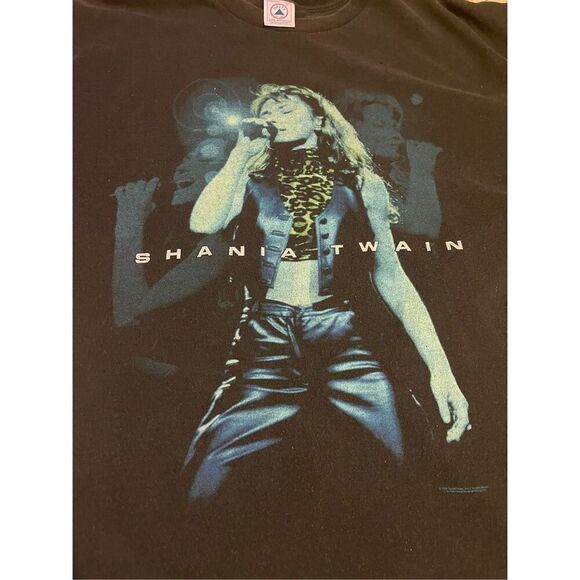 Vintage Shania Twain 1999 Country Music Concert Tour Tshirt XL - Picture 4 of 7